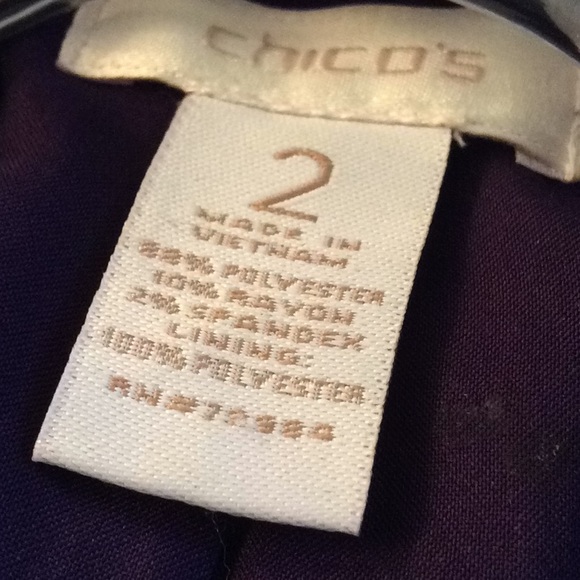 Purple jacket from Chico’s. - Picture 2 of 6